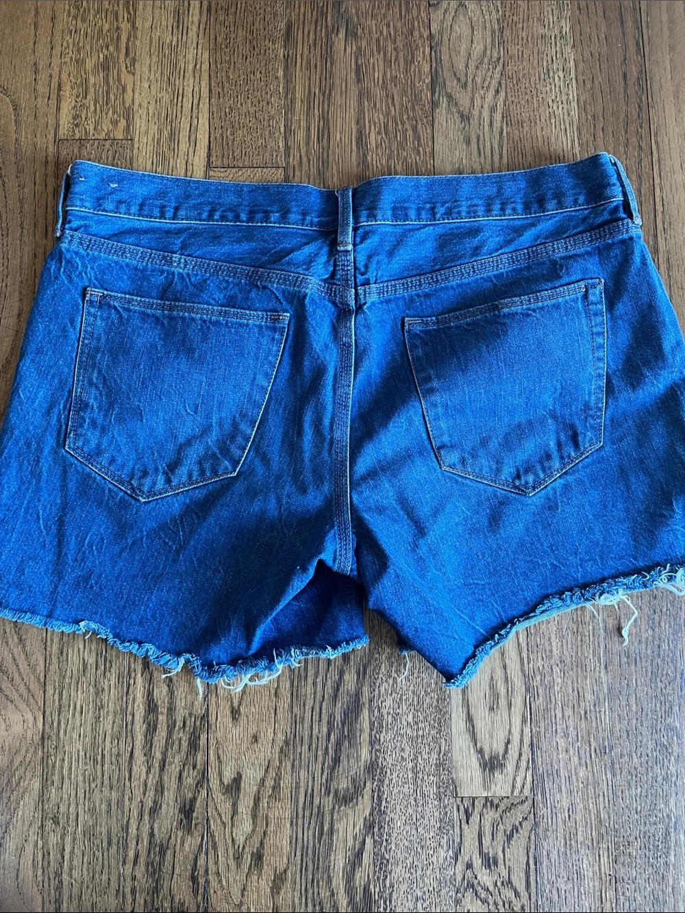 Madewell Blue Denim Cutoff Shorts